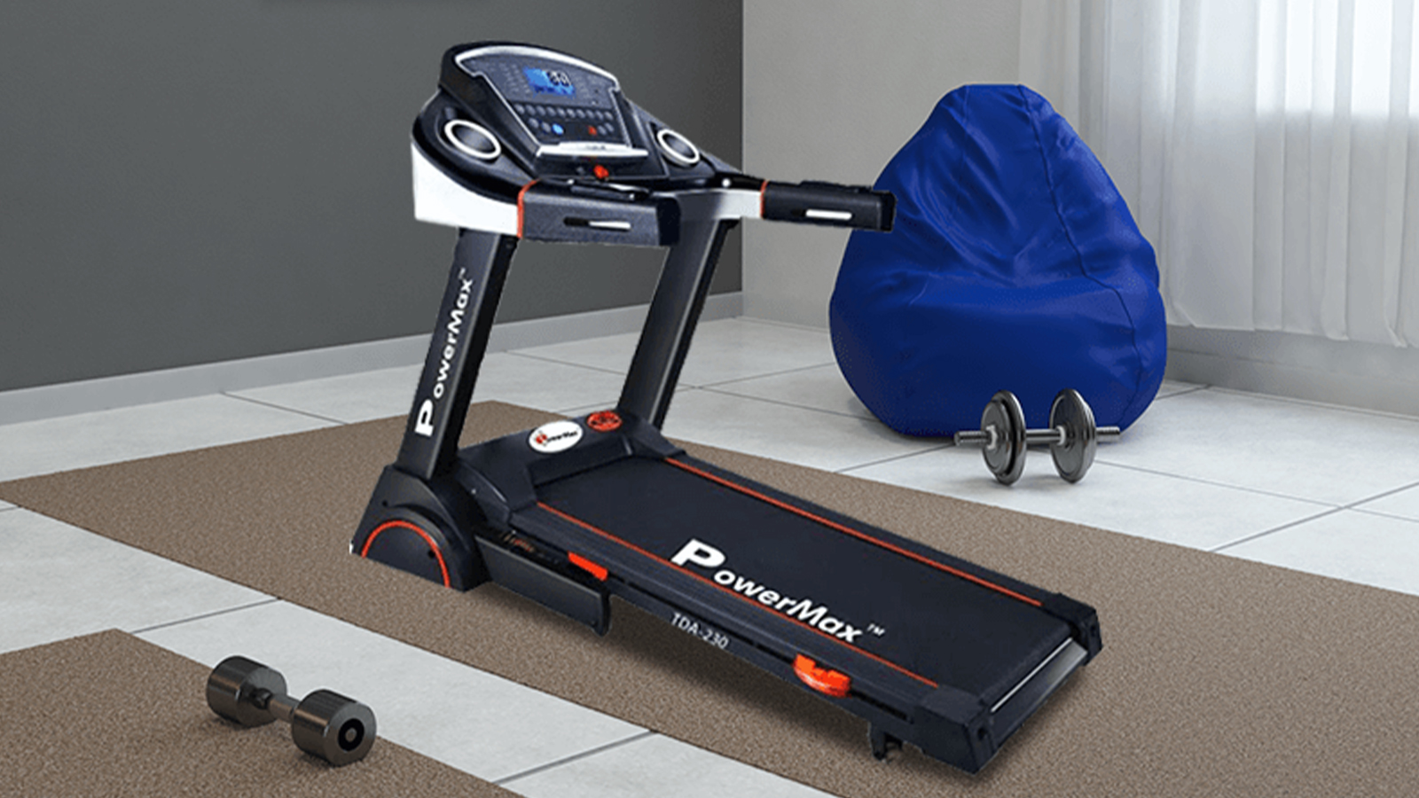 POWERMAX TDA230 WITH AUTO INCLINE | MAXIMUM WEIGHT CAPACITY 115KGS